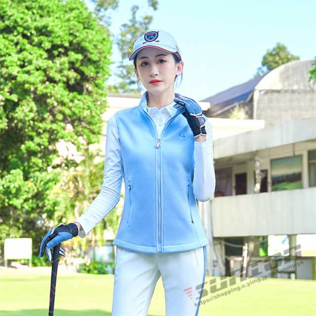fr2 golf ダウンベスト M ボア ゴルフウェア レディース