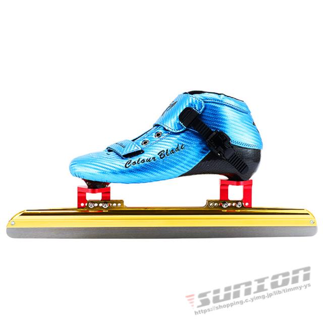 スピードスケート靴 ノーマル スケート 靴 PP+PE構造 シューズ 固定式