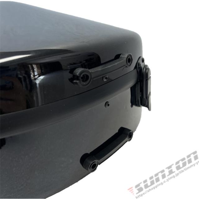 VIOLA CASE ビオラケース 楽器 弦楽器 グラスファイバー製 軽量 堅牢 ケース クッション付き 3WAY リュック ショルダー 手提げ ビオラ用アクセサリー_16