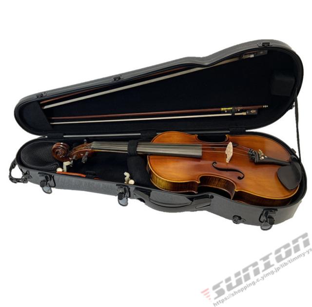 VIOLA CASE ビオラケース 楽器 弦楽器 グラスファイバー製 軽量 堅牢 ケース クッション付き 3WAY リュック ショルダー 手提げ ビオラ用アクセサリー_18