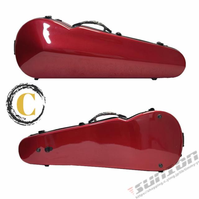 VIOLA CASE ビオラケース 楽器 弦楽器 グラスファイバー製 軽量 堅牢 ケース クッション付き 3WAY リュック ショルダー 手提げ ビオラ用アクセサリー_5