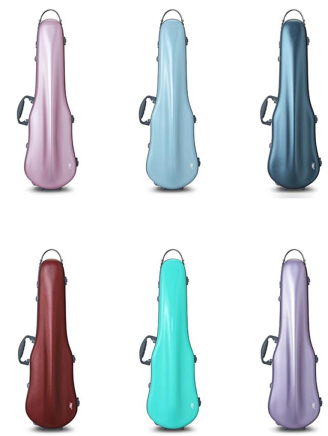 VIOLIN CASE バイオリンケースサイズ 4/4 楽器 管楽器 カーボンファイバー製 軽量 堅牢 ケース クッション付き 3WAY リュック ショルダー 手提げの通販は 24,017円