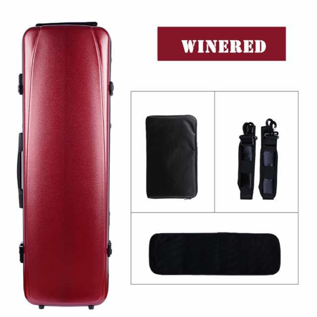 VIOLIN CASE バイオリンケースサイズ 4/4 楽器 管楽器 カーボンファイバー製 軽量 堅牢 ケース クッション付き 3WAY リュック  ショルダー 手提げの通販はau PAY マーケット - Sunion | au PAY マーケット－通販サイト