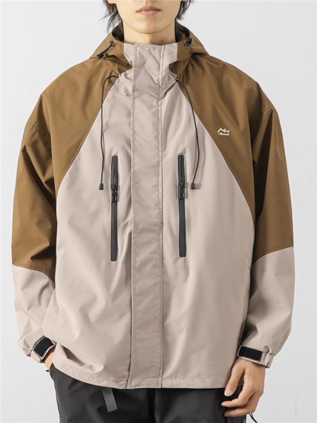 マウンテンパーカー 登山服 パーカー マウンテンジャケット アウター マンパ マウンパー アウトドア ジャケット 春 夏 秋 防風 スポーツ