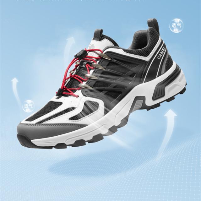 トレッキングシューズ 防水 ローカット メンズ トレックハイカー 登山シューズ 登山靴 ハイキングシューズ 防水シューズ 山登り_7