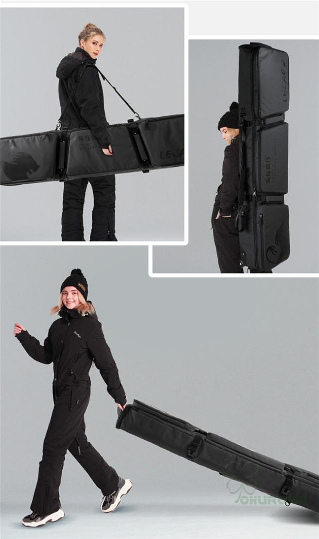 スノーボードケース キャスター 付き オールインワン 大容量収納 4WAY