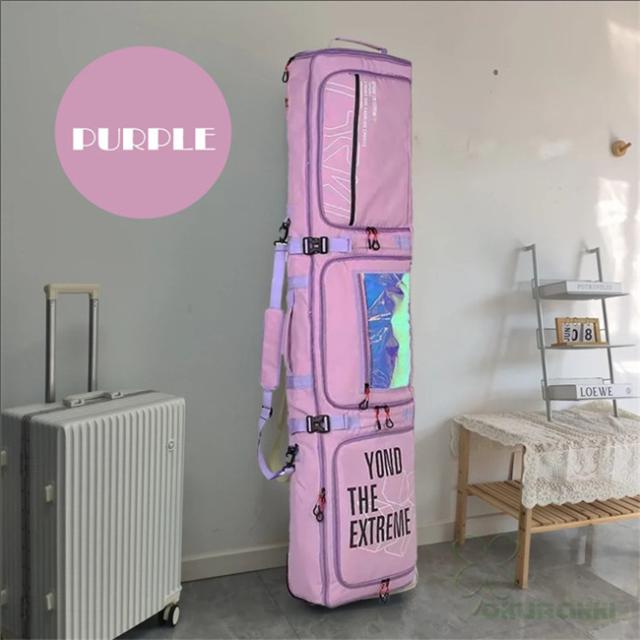 4WAYキャスター付きスノーボードバッグスキーケース大容量168cm対応 4WAYキャスター付きスノーボードバッグスキーケース大容量168cm対応