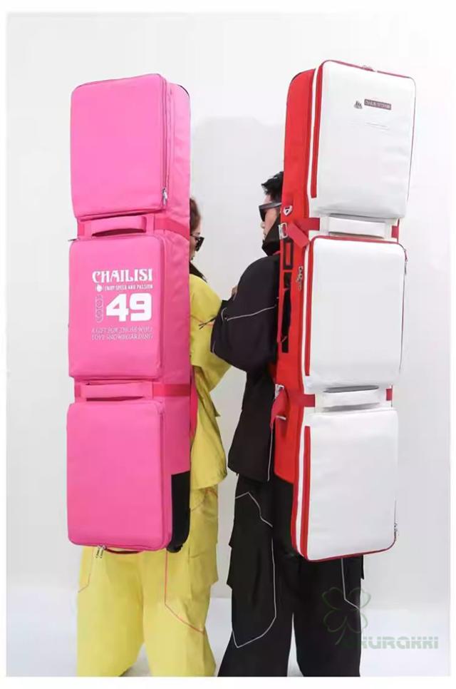 スノーボードケース キャスター 付き オールインワン 大容量収納 4WAY