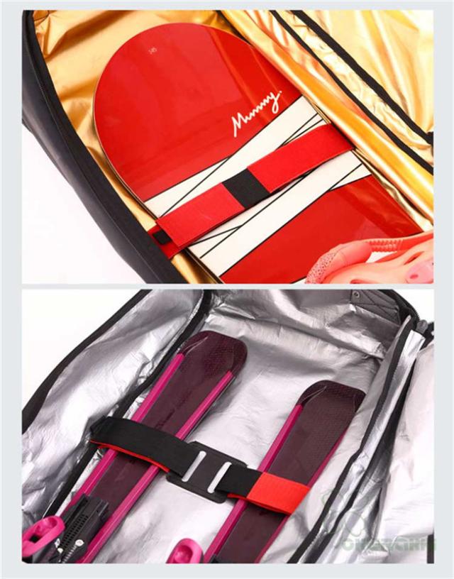 スノーボードケース キャスター 付き オールインワン 大容量収納 4WAY