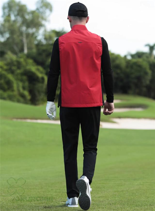 ゴルフベスト メンズ ジャケット ゴルフウェア 防風 保温 秋冬 スポーツウェア 男性用 紳士 カジュアル_14