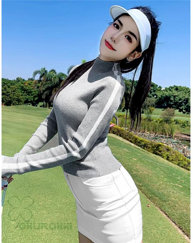 ゴルフ GOLF ウールセーター 秋 冬 レディース コート ゴルフウェア
