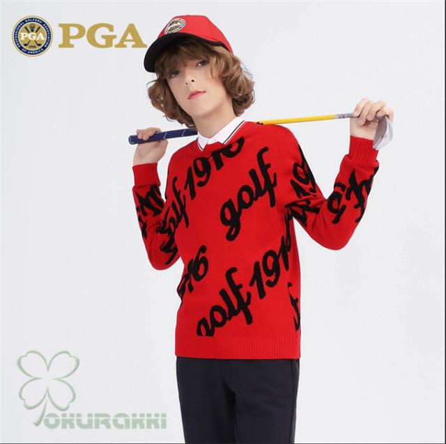 ゴルフ GOLF ウールセーター 秋 冬 KIDS キッズ コート ゴルフ