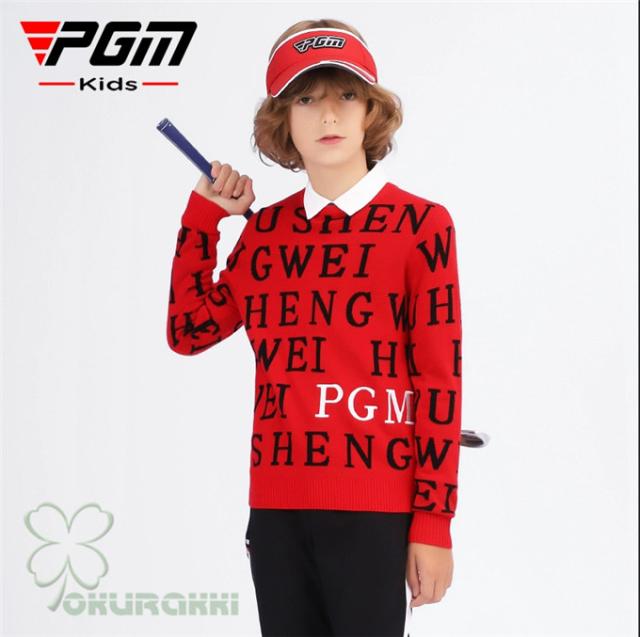ゴルフ GOLF ウールセーター 秋 冬 KIDS キッズ コート ゴルフウェア