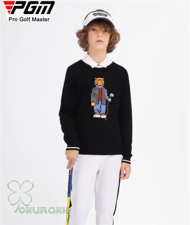 ゴルフ　セーター AND PER SE アンパスィ ニット セーター ネイビー系 M ゴルフ