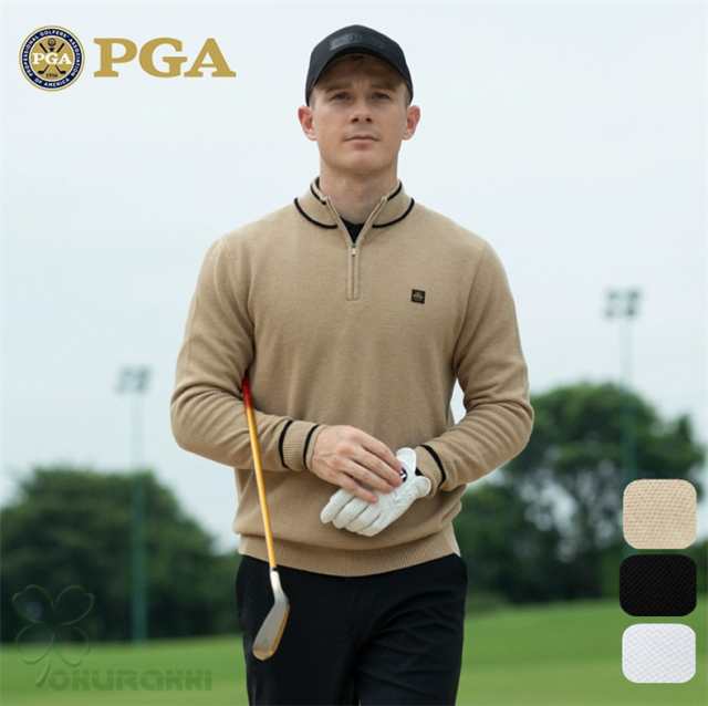 交換無料！ ゴルフ GOLF ウールセーター 秋 冬 メンズ コート ゴルフウェア その他