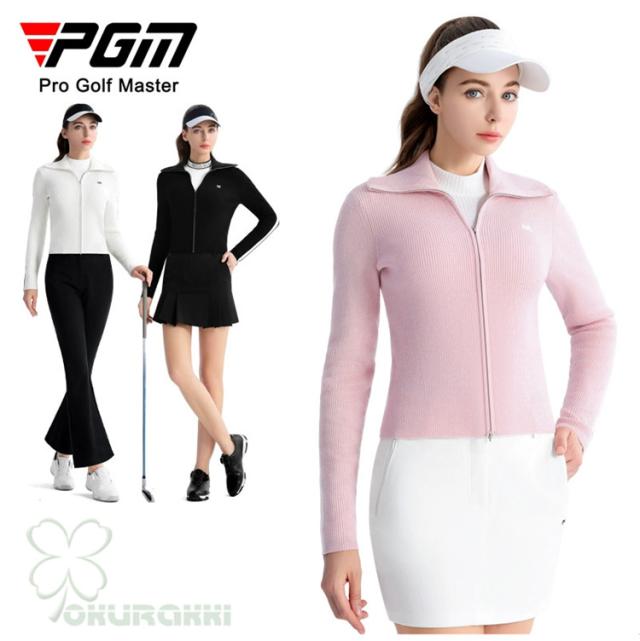 ゴルフ GOLF ウールセーター 秋 冬 レディース コート ゴルフウェア ニットセーター 防寒 暖かい プレゼント ギフト