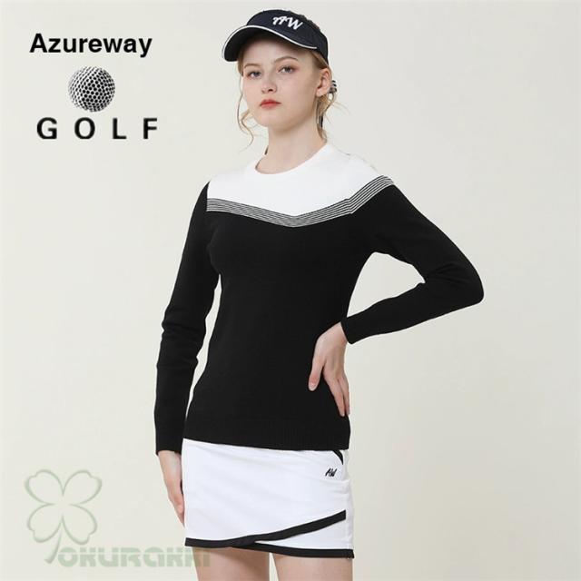 ゴルフ GOLF ウールセーター 秋 冬 レディース コート ゴルフ