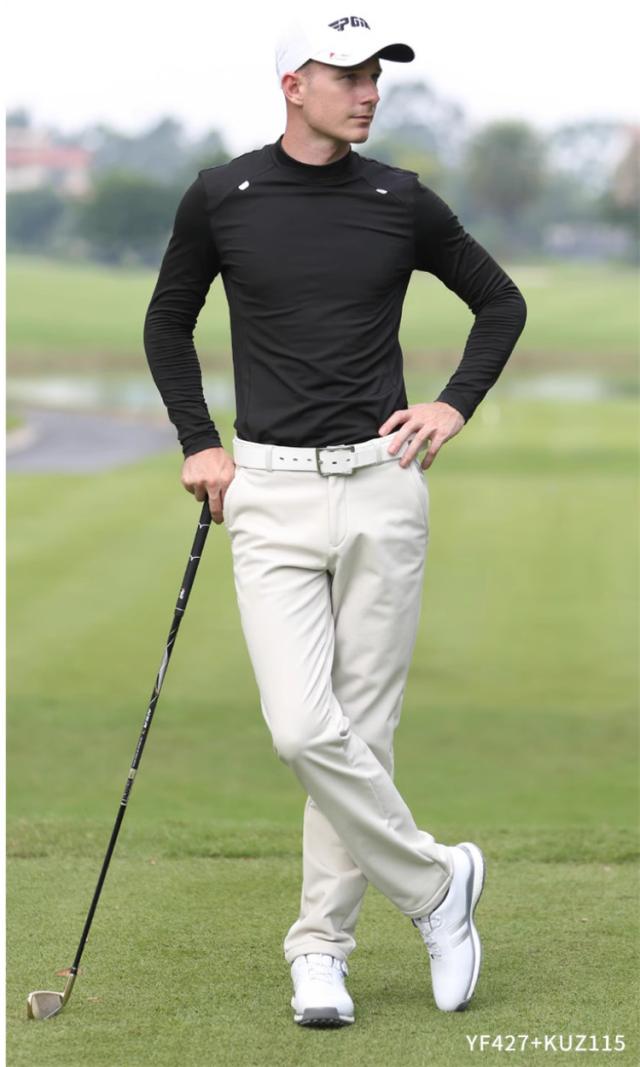 ゴルフウェア メンズ ロングパンツ ゴルフ 防風 保温 ストレッチ おしゃれ 秋冬 スポーツ 新作モデルの通販は