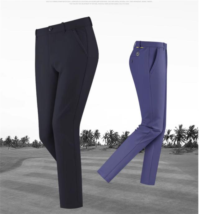 ゴルフウェア メンズ ロングパンツ ゴルフ 防風 保温 ストレッチ おしゃれ 秋冬 スポーツ 新作モデルの通販は