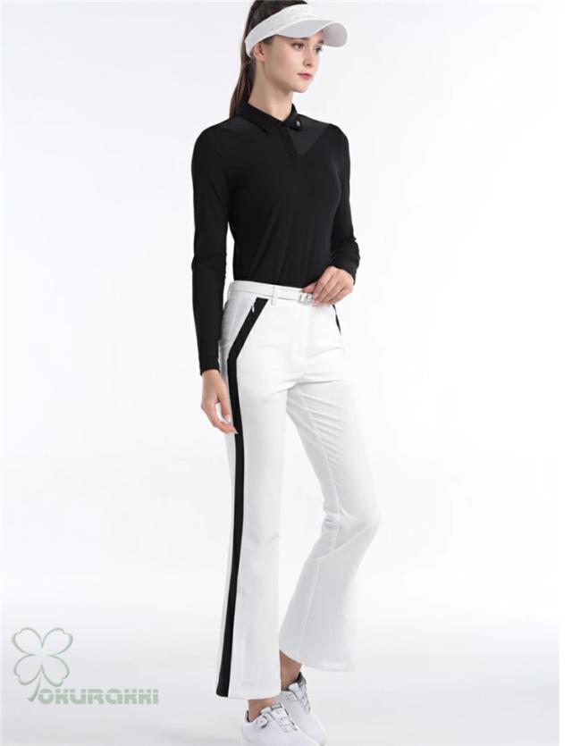 ゴルフウェア レディース ロングパンツ ゴルフ 大きいサイズ