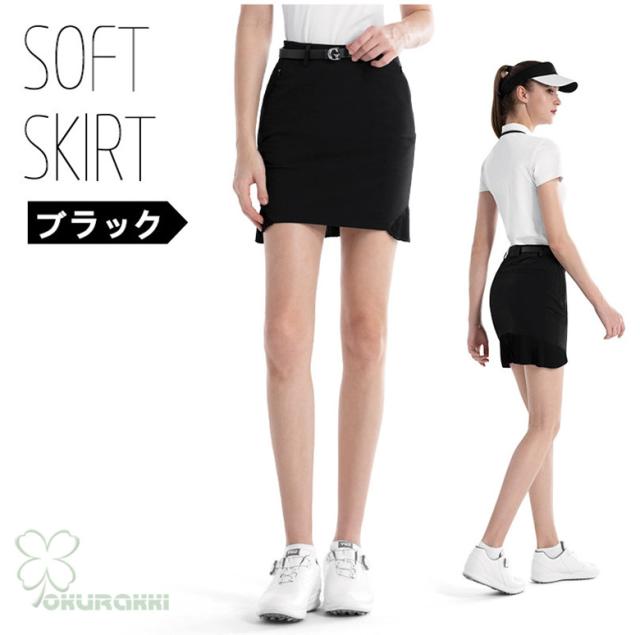 ゴルフウェア レディース ゴルフ スカート インナーパンツ付スカート ミニスカート 丈短め ショート丈 ペチパンツ付属 かわいい おしゃれ 新作_2