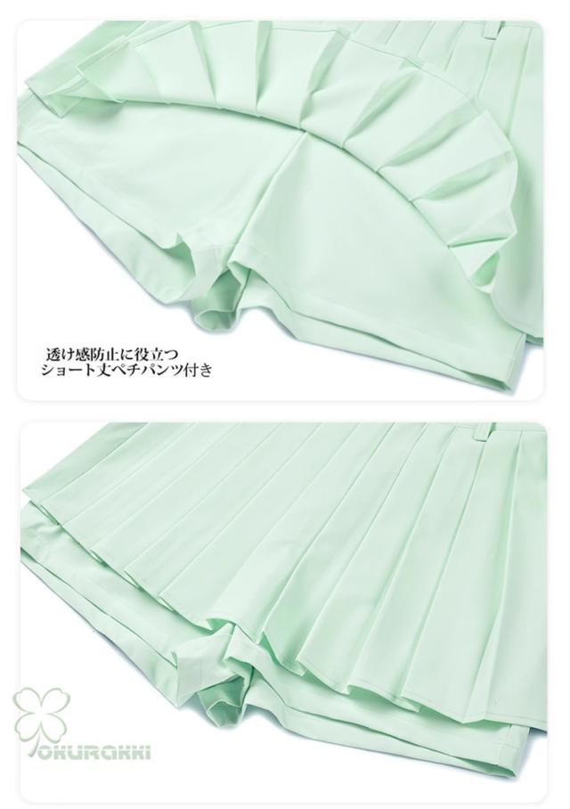 ゴルフウェア レディース ゴルフ スカート インナーパンツ付スカート ミニスカート 丈短め ショート丈 ペチパンツ付属 かわいい おしゃれ 新作_13