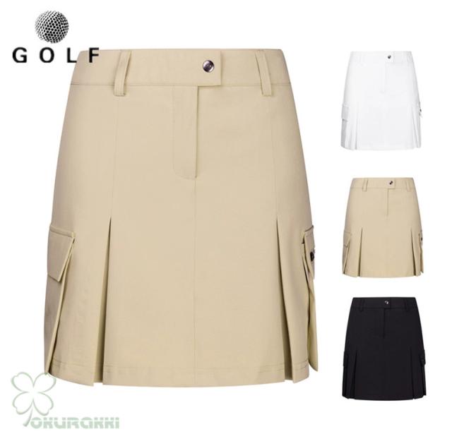 ゴルフウェア レディース ゴルフ スカート インナーパンツ付スカート ミニスカート 丈短め ショート丈 ペチパンツ付属 かわいい おしゃれ 新作