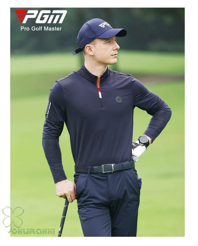 ゴルフ 長袖ポロシャツ ゴルフウェア シャツ メンズ ポロシャツ 春夏 新作モデル