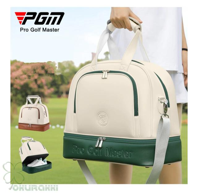 ゴルフバッグ レディース ゴルフ バッグ ボストンバッグ スポーツ シューズケース ゴルフウェア ゴルフシューズ収納付き おしゃれ ゴルフ小物