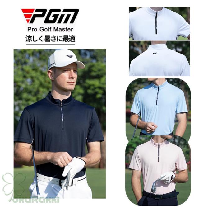 ゴルフ 半袖ポロシャツ ゴルフウェア 通気速幹 ストレッチ シャツ メンズ ポロシャツ 春夏新作モデル