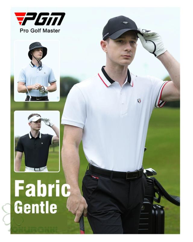 ゴルフ 半袖ポロシャツ ゴルフウェア 通気速幹 ストレッチ シャツ メンズ ポロシャツ 春夏新作モデル