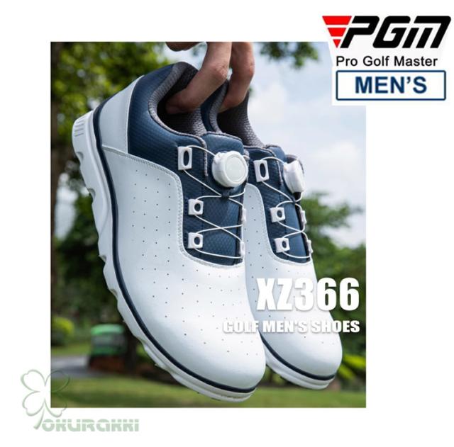 ゴルフ ゴルフシューズ 夏用 メッシュ通気 ダイヤル式 ソフトスパイク メンズ スパイクシューズ スニーカー 靴 紳士 防水 人工皮革