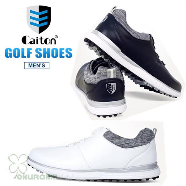 ゴルフ ゴルフシューズ 夏用 メッシュ通気 ダイヤル式 ソフトスパイク メンズ スパイクシューズ スニーカー 靴 紳士 防水 人工皮革