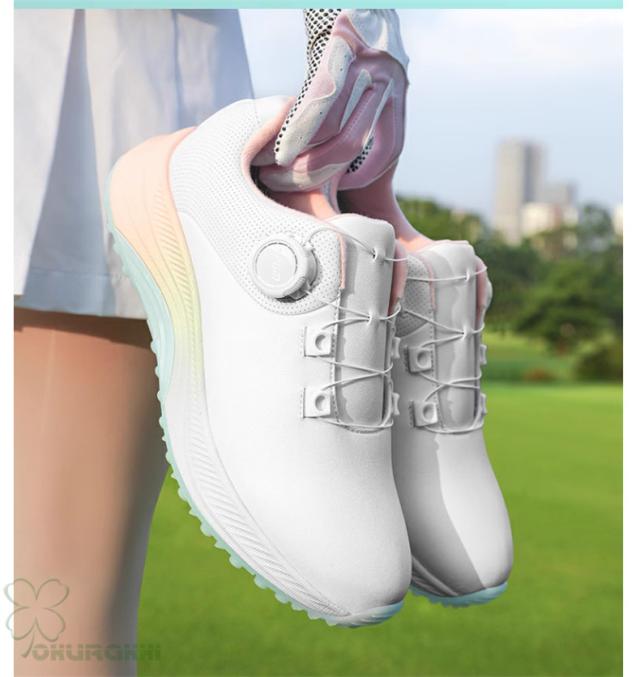 ホワイト ゴルフシューズ メッシュ素材 スパイク付き ホワイト ゴルフシューズ メッシュ素材 スパイク付き 楽天市場