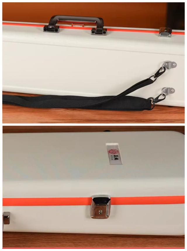 二胡ケース ハードケース 加厚 軽量 防水 2WAY リュック＆手提げ ロック金具付き 内装ベルベット調_10