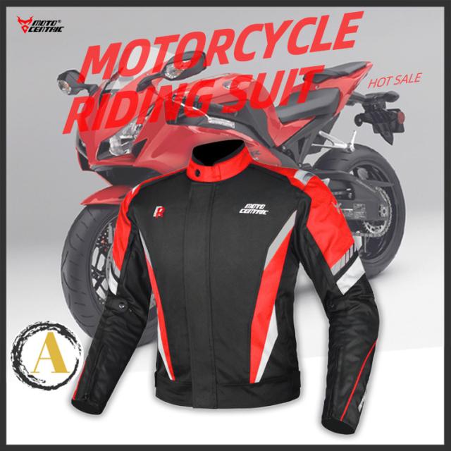 MOTO CENTRIC バイクジャケット ライダースジャケット バイク ウェア プロテクター装備 防水 防風 防寒 4シーズン 春 夏 秋 冬 反射テープ 防寒インナー付き_1