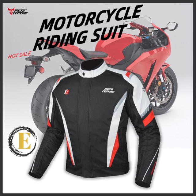MOTO CENTRIC バイクジャケット ライダースジャケット バイク ウェア プロテクター装備 防水 防風 防寒 4シーズン 春 夏 秋 冬 反射テープ 防寒インナー付き_5