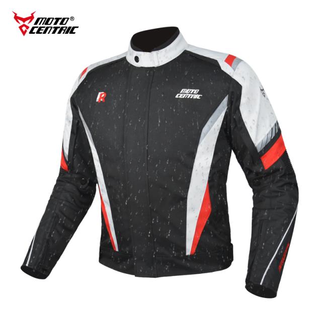 MOTO CENTRIC バイクジャケット ライダースジャケット バイク ウェア プロテクター装備 防水 防風 防寒 4シーズン 春 夏 秋 冬 反射テープ 防寒インナー付き_6
