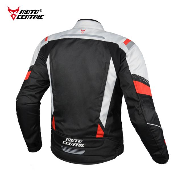 MOTO CENTRIC バイクジャケット ライダースジャケット バイク ウェア プロテクター装備 防水 防風 防寒 4シーズン 春 夏 秋 冬 反射テープ 防寒インナー付き_7