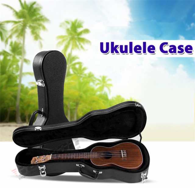 Ukulele Case ウクレレケース ウクレレ 楽器 ケース バッグ 木製ケース