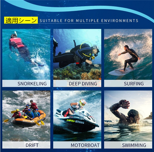ウェットスーツ 5mm フード付き ダイビング スピアフィッシング スキューバ フルスーツ マリンスポーツ シュノーケル 魚突き 手銛