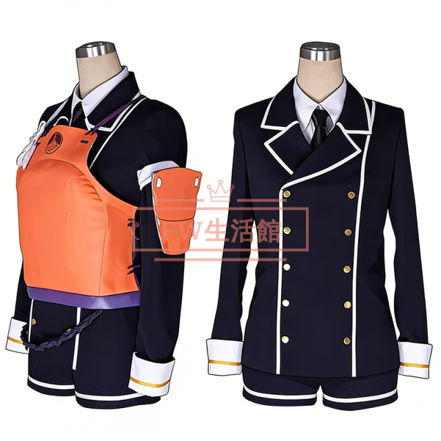 刀剣乱舞 秋田藤四郎 コスプレ衣装コスチューム cosplay イベント 演出服 アニメ変装 仮装 ハロウィン_3