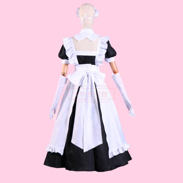 最近雇ったメイドが怪しい 風リリスコスプレ衣装コスチューム 演出服 アニメ ゲーム ハロウィン cosplay 変装_3