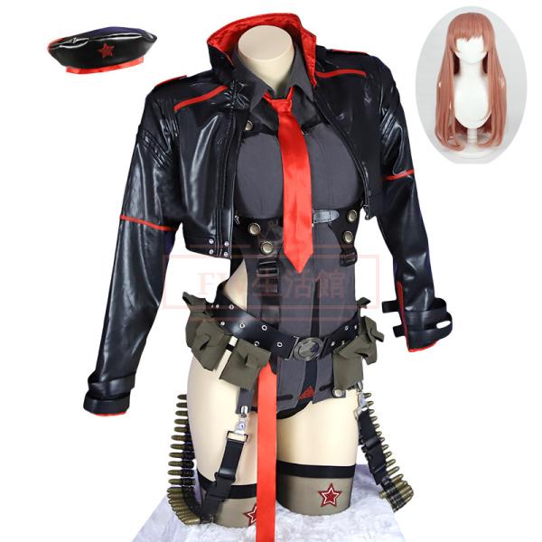 勝利の女神　NIKKE ラピ　コスプレ　ウィッグ　銃付きセット ラピ(勝利の女神NIKKE)コスプレ衣装 ウィッグ+銃セット（美萌