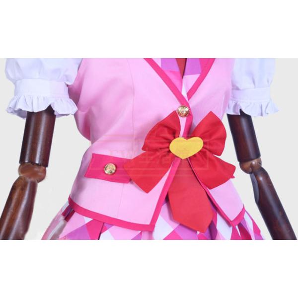 SHOESアイカツ! アイドルカツドウ！ 星宮 いちご コスプレ衣装 コスチューム イベント 変装 仮装_6