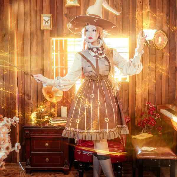 ハリー・ポッター：魔法の覚醒　Harry Potter MAGIC AWAKENED　女の魔法使い　コスプレ衣装 コスチューム 演出服 イベント 変装 仮装の通販は
