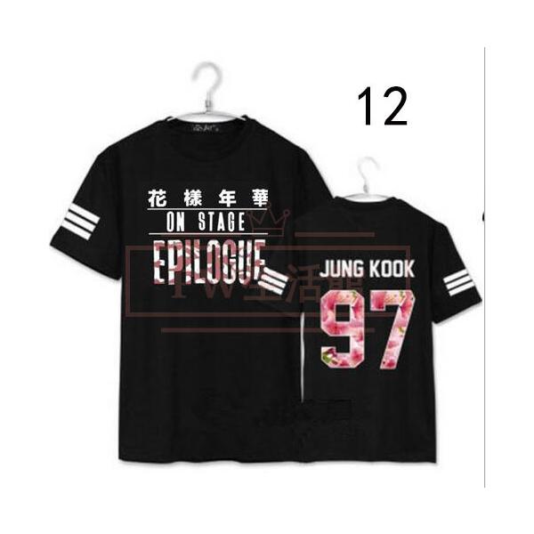 【公式】BTS 花様年華 ライブ Tシャツ グッズ レア BTS(防弾少年団) 花様年華 韓流グッズ 半袖Tシャツ コート新入荷 春夏