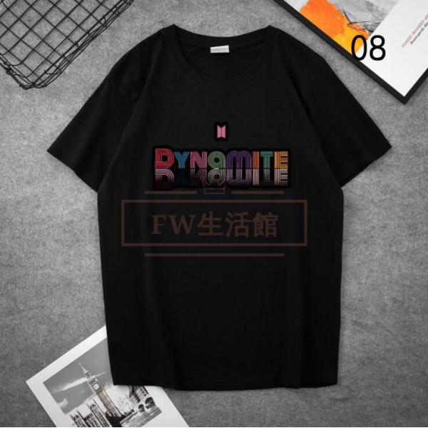 防弾少年団(BTS) - BTS　ナイトシャツ BTS(防弾少年団) Dynamite 韓流グッズ 半袖Tシャツ コート新入荷