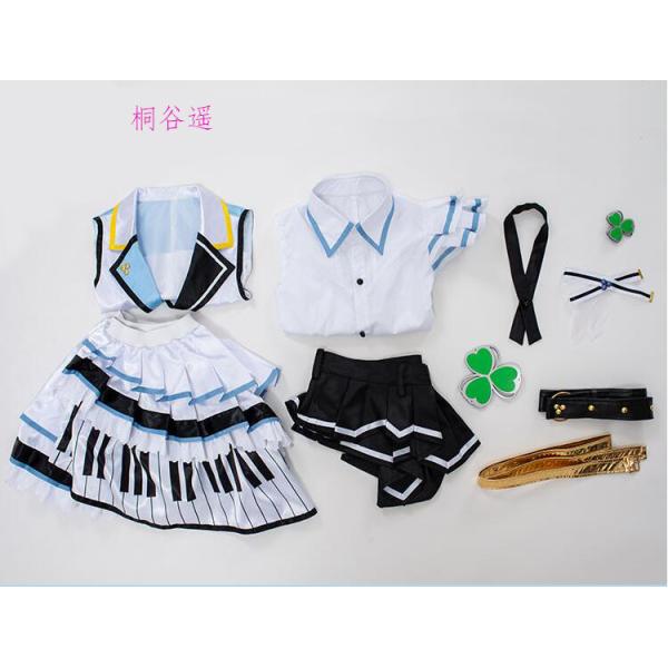 プロジェクトセカイ カラフルステージ！ feat. 初音ミク風 桐谷遥 コスプレ衣装 コスチューム 演出服 アニメ ゲーム ハロウィン cosplay 変装_4