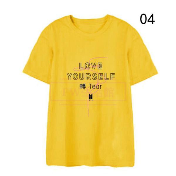 新品 BTS(防弾少年団) LOVE YOURSELF Tシャツ 半袖 打歌服 応援